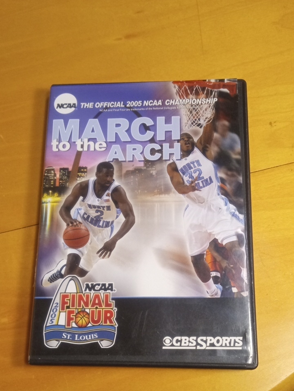 NCAA March to the Arch 2005 DVD UNC Tar Heels